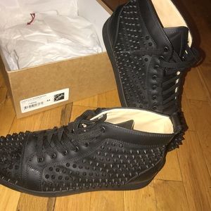 Christian Louboutin men’s spiked sneaker